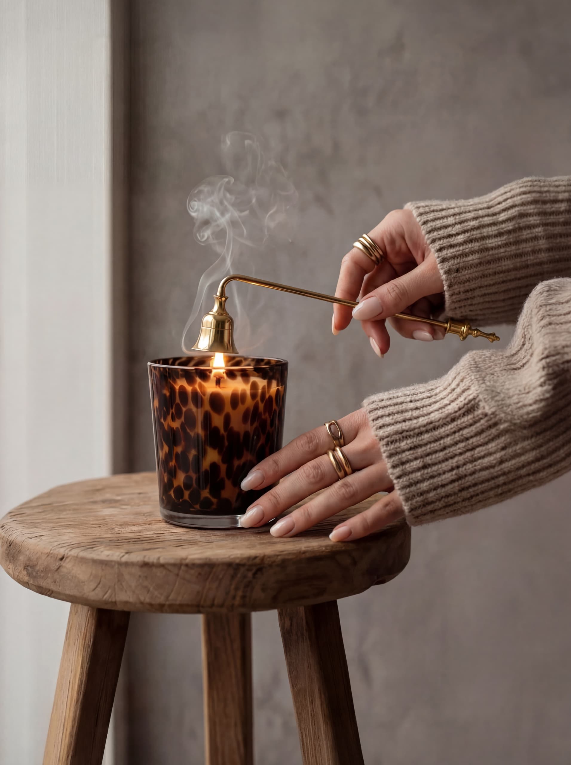 Гасник полум'я(снуффер для гноту)