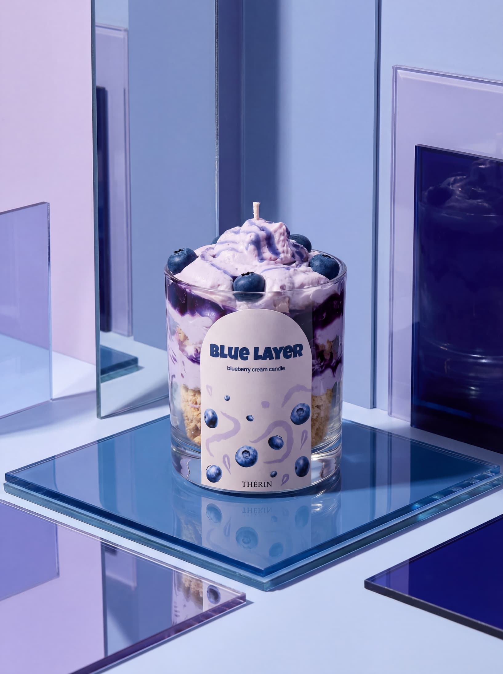 Свічка Blue Layer