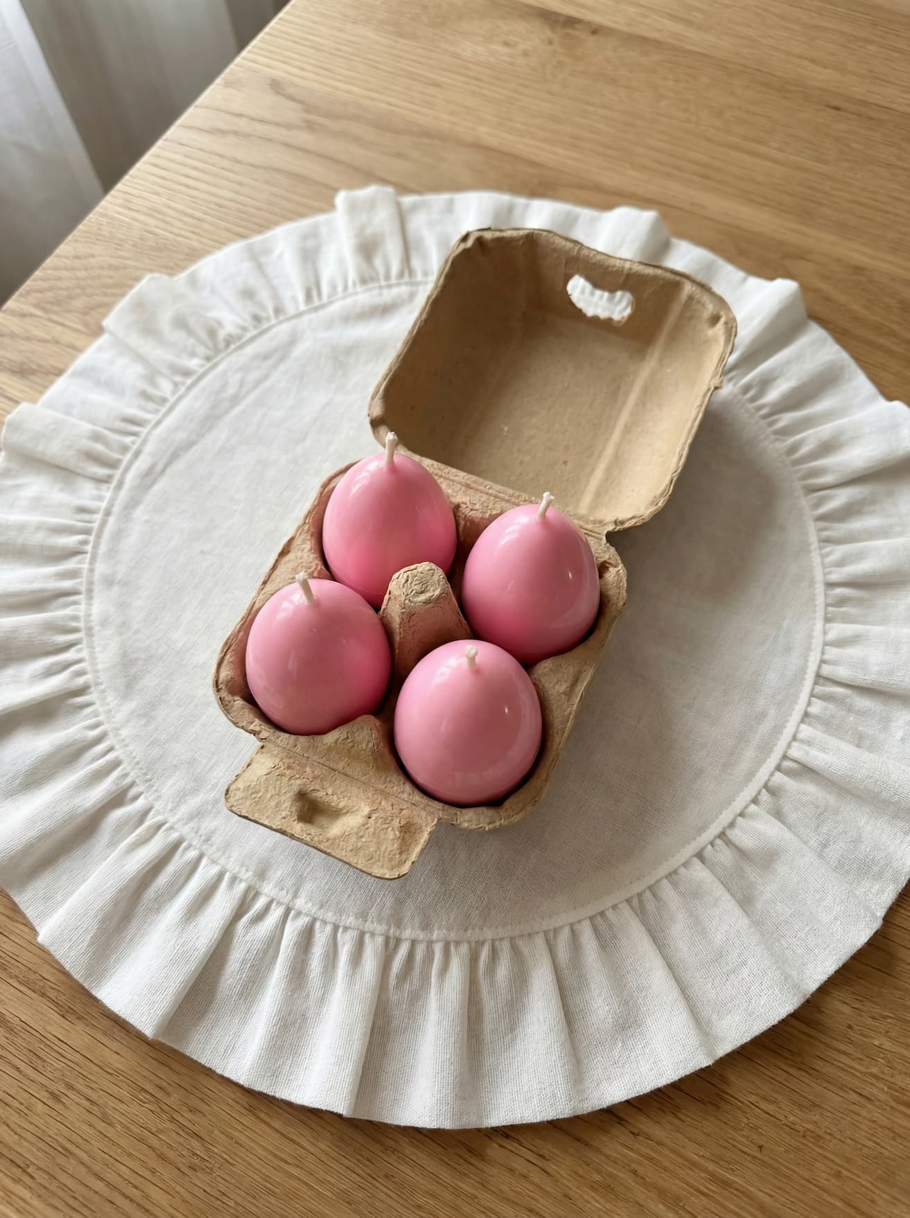 Свічки «Великодні яйця» (набір 4 шт)