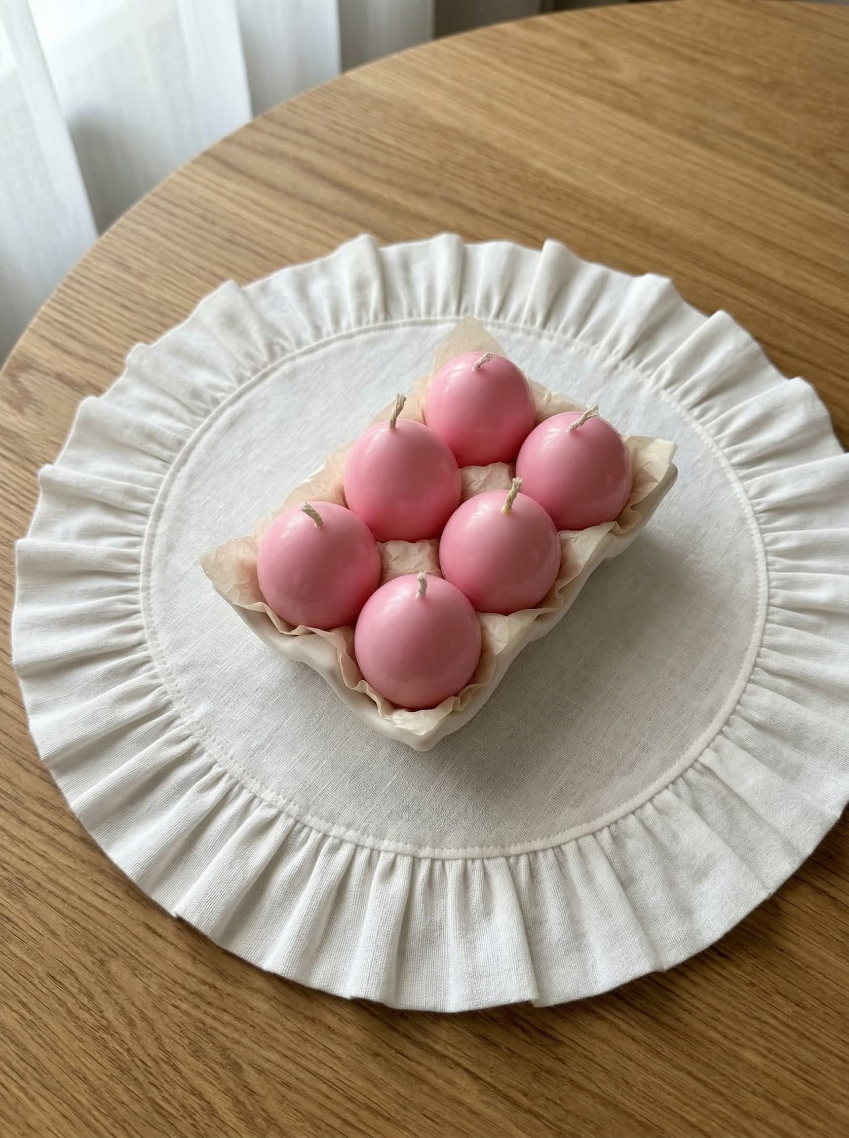 Свічки «Великодні яйця» (набір 6 шт)